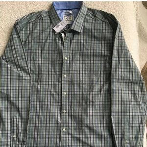 NWT MENS JOS A BANK Tailored Fit  XXL non iron